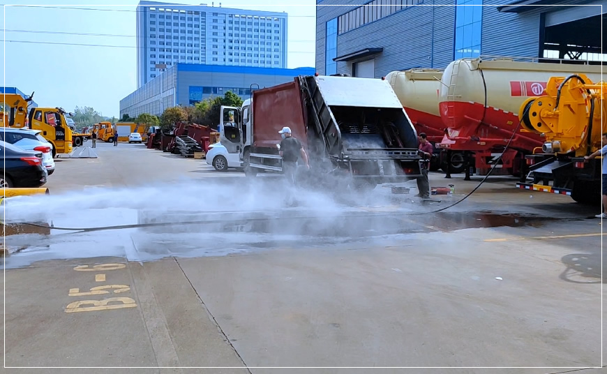 通山高压清洗案例